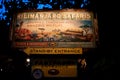 Kilimanjaro Safaris sign in Animal Kingdom . Royalty Free Stock Photo