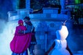 Anna, Kristoff and Olaf in A Frozen Holiday Wish at Magic Kingdom Park 17