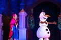 Anna and Olaf in A Frozen Holiday Wish at Magic Kingdom Park 15.