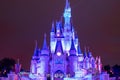 Colorful Cinderella Castle at Magic Kingdom 201