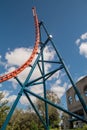 Partial view of new Icebreaker rollercoaster at Seaworld 17