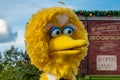 Top view of Big Bird in Sesame Steet Party Parade at Seaworld Royalty Free Stock Photo