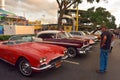 Vintange Cars exhibition in Saturday Nite Classic Car Show and Cruise at Old Town Kissimme