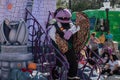 Count Von Count in Halloween Sesame Street Party Parade at Seaworld 11 Royalty Free Stock Photo