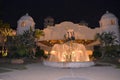 Guitar Fountain at Hard Rock Hotel in Universal Studioos area. Royalty Free Stock Photo