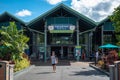 Panoramic view of Waterway Grill restaurant at Seaworld