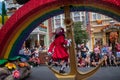 Captain Hook in Disney Festival of Fantasy Parade at Magic Kigndom 1