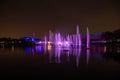 Dancing Water Jets in Electric Ocean at Seaworld 3