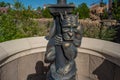 Gargoyle in Be Our Guest Restaurant area at Magic Kigndom 45 Royalty Free Stock Photo