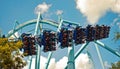 Manta is funny steel Roller coaster at Seaworld Theme Park.