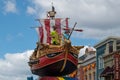 Peter Pan and Wendy in Disney Festival of Fantasy Parade at Magic Kigndom 3.