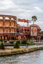 ORLANDO, FLORIDA, USA - DECEMBER, 2018: Hard Rock Cafe, Universal Studios Florida Royalty Free Stock Photo