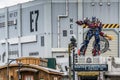 ORLANDO, FLORIDA, USA - DECEMBER, 2018: Transformers, The Ride 3D at Universal Studios Royalty Free Stock Photo