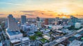 Orlando, Florida, USA Downtown Drone Skyline Aerial Royalty Free Stock Photo