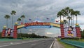 Entrance of Walt Disney World near Orlando in Florida Royalty Free Stock Photo