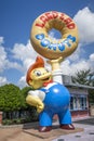 Lard Lad Donuts Statue Royalty Free Stock Photo