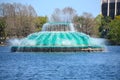 Orlando Lake Eola Fountain Royalty Free Stock Photo