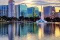 Orlando Skyline Royalty Free Stock Photo