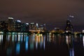 Orlando Skyline at night Royalty Free Stock Photo