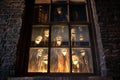 Orlando, USA - Feb. 12, 2021: Knockturn dark alley from Harry Potter movie