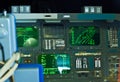 Cockpit of the original space shuttle explorer