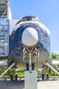 The original space shuttle Explorer at Kennedy Space Center Royalty Free Stock Photo