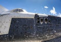 The original space shuttle Explorer OV100 at Kennedy Space Center Royalty Free Stock Photo