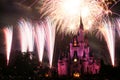 Disney World Castle Fireworks, Orlando