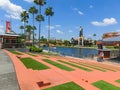 Orlando, USA - May 8, 2018: Charlie Chocolate Emporium in the Universal Orlando Resort Royalty Free Stock Photo