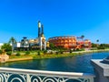 Orlando, USA - May 8, 2018: Charlie Chocolate Emporium in the Universal Orlando Resort