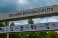 Orlando Vineland Premium Outlets, a Mediterranean inspired outdoor village in International Drive area 1 Royalty Free Stock Photo