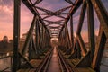 Railway Bridge Royalty Free Stock Photo