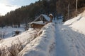 Orlicke Mountains - Beautiful Snowy Wooden Cottage