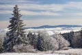 Orlicke Mountains in winter, Czech Republic Royalty Free Stock Photo