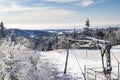 Orlicke Mountains in winter, Czech Republic Royalty Free Stock Photo