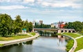 The Orlik River in Oryol, Russia