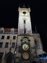Orloj astronomical clock, historic building in Prague