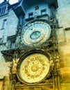 Orloj astronomical clock in Prague in Czech Republic Royalty Free Stock Photo