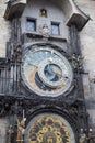 Orloj, Historical medieval astronomical clock, Old Town Hall, Prague, Czech Republic Royalty Free Stock Photo