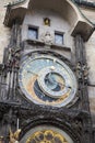 Orloj, Historical medieval astronomical clock, Old Town Hall, Prague, Czech Republic Royalty Free Stock Photo