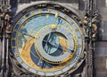 Orloj, Historical medieval astronomical clock, Old Town Hall, Prague, Czech Republic Royalty Free Stock Photo