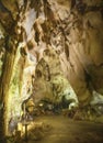 Orlova Chuka is a cave situated in the Danubian Plain, north-eastern Bulgaria Royalty Free Stock Photo