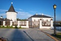 Orlovskaya Tower and Brotherly housing of Tobolsk Kremlin. Tobolsk. Russia