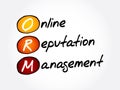 ORM - Online Reputation Management