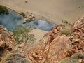 The Ormiston gorge in the Mcdonnell ranges