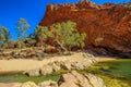 Ormiston Gorge in Northern Territory Royalty Free Stock Photo