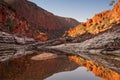 Ormiston Gorge waterhole in the West MacDonnell National Park, A