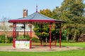 Ormskirk Bandstand in Coronation Park