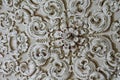 Ornament baroque detail ceiling