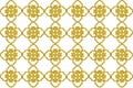 Ornament elements, vintage gold floral designs for background